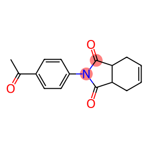 2-(4-acetylphenyl)-3a,4,7,7a-tetrahydro-1H-isoindole-1,3(2H)-dione