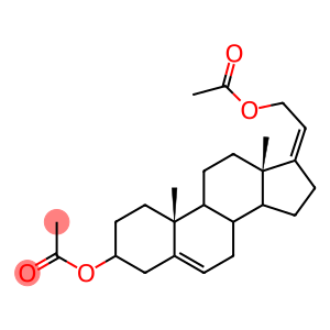 21-(acetyloxy)pregna-5,17-dien-3-yl acetate