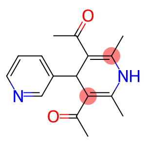 1-(5-acetyl-2,6-dimethyl-1,4-dihydro-3',4-bipyridin-3-yl)ethanone