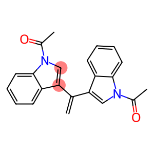 1-acetyl-3-[1-(1-acetyl-1H-indol-3-yl)vinyl]-1H-indole