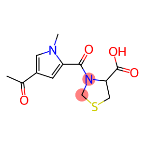 3-[(4-acetyl-1-methyl-1H-pyrrol-2-yl)carbonyl]-1,3-thiazolidine-4-carboxylic acid