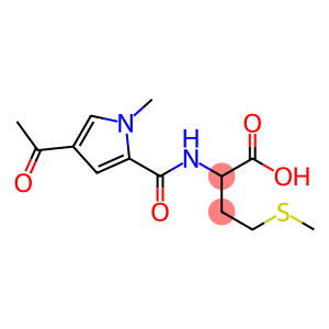 2-{[(4-acetyl-1-methyl-1H-pyrrol-2-yl)carbonyl]amino}-4-(methylthio)butanoic acid