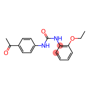 3-[3-(4-ACETYL-PHENYL)-UREIDO]-4-ETHOXY-BENZENE