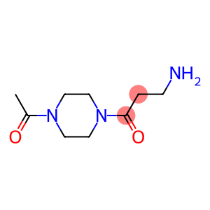 3-(4-acetylpiperazin-1-yl)-3-oxopropan-1-amine