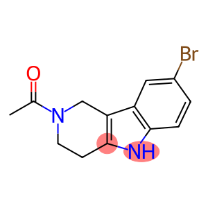 2-ACETYL-8-BROMO-2,3,4,5-TETRAHYDRO-1H-PYRIDO[4,3-B]INDOLE