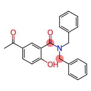 5-ACETYL-N,N-DIBENZYL-SALICYLAMIDE