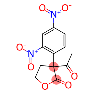 3-ACETYL-3-(2,4-DINITROPHENYL)DIHYDRO-2(3H)-FURANONE