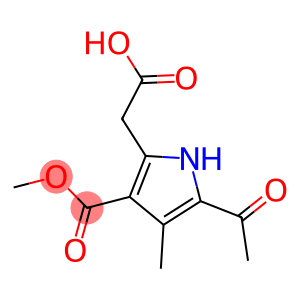 [5-ACETYL-3-(METHOXYCARBONYL)-4-METHYL-1H-PYRROL-2-YL]ACETIC ACID