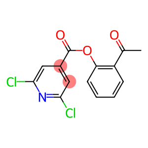 2-ACETYLPHENYL 2,6-DICHLOROISONICOTINATE, TECH