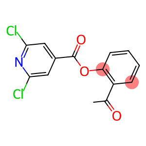 2-ACETYLPHENYL 2,6-DICHLOROISONICOTINATE