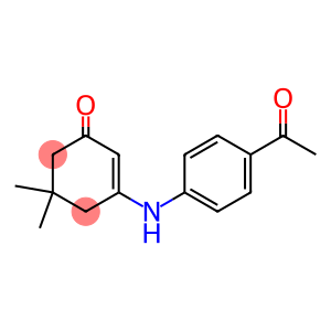 3-((4-ACETYLPHENYL)AMINO)-5,5-DIMETHYLCYCLOHEX-2-EN-1-ONE