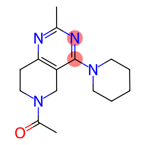 6-ACETYL-2-METHYL-4-PIPERIDIN-1-YL-5,6,7,8-TETRAHYDROPYRIDO[4,3-D]PYRIMIDINE