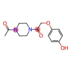 4-[2-(4-ACETYLPIPERAZIN-1-YL)-2-OXOETHOXY]PHENOL