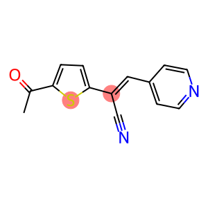 2-(5-ACETYL-2-THIENYL)-3-(4-PYRIDINYL)ACRYLONITRILE