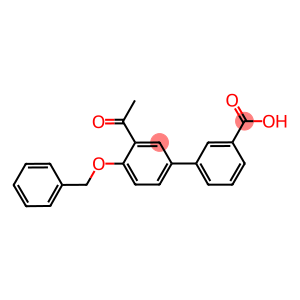 3'-ACETYL-4'-(BENZYLOXY)[1,1'-BIPHENYL]-3-CARBOXYLIC ACID