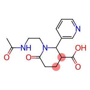 1-(2-Acetylamino-ethyl)-6-oxo-1,2,3,4,5,6-hexahydro-[2,3']bipyridinyl-3-carboxylic acid