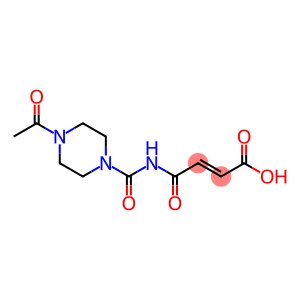 4-[(4-acetylpiperazin-1-yl)carbonylamino]-4-oxobut-2-enoic acid