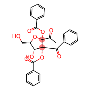 1-Acetyl-tribenzoyl-alpha-d-ribofuranose