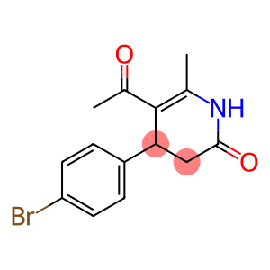 5-acetyl-4-(4-bromophenyl)-6-methyl-3,4-dihydro-2(1H)-pyridinone