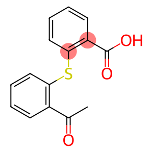 2-[(2-acetylphenyl)thio]benzoic acid