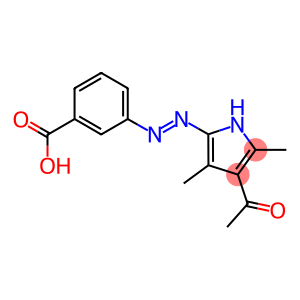 3-[(4-ACETYL-3,5-DIMETHYL-1H-PYRROL-2-YL)DIAZENYL]BENZOIC ACID