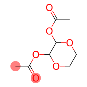 3-(acetyloxy)-1,4-dioxan-2-yl acetate