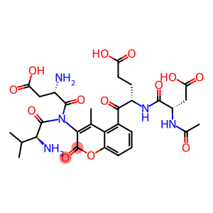 acetyl-aspartyl-glutamyl-valyl-aspartyl-amino-4-methylcoumarin