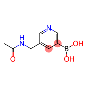 (5-[(ACETYLAMINO)METHYL]PYRIDIN-3-YL)BORONIC ACID