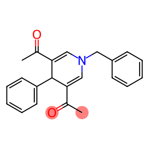 1-(5-acetyl-1-benzyl-4-phenyl-1,4-dihydropyridin-3-yl)ethan-1-one