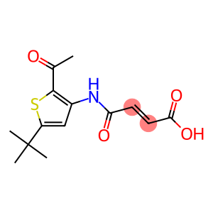 4-{[2-acetyl-5-(tert-butyl)-3-thienyl]amino}-4-oxobut-2-enoic acid