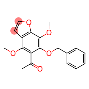 5-acetyl-6-benzyloxy-4,7-dimethoxybenzofuran