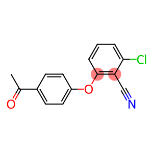 2-(4-acetylphenoxy)-6-chlorobenzonitrile