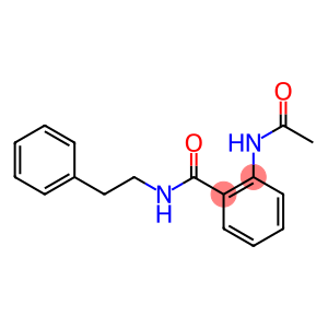 2-(acetylamino)-N-phenethylbenzamide