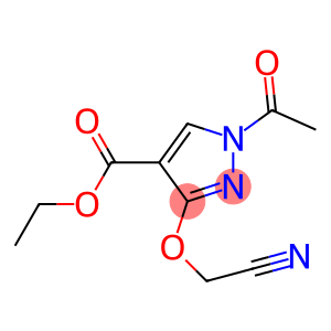 1-Acetyl-3-cyanoMethoxy-1H-pyrazole-4-carboxylic acid ethyl ester