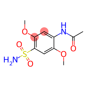 4-Acetylamino-2,5-dimethoxybenzenesulfonamide