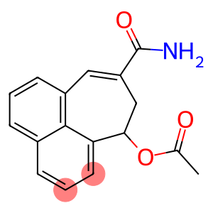 10-Acetyloxy-9,10-dihydrocyclohepta[de]naphthalene-8-carboxamide