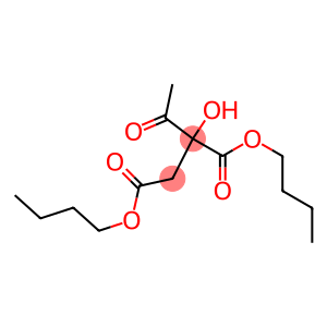 2-Acetyl-2-hydroxybutanedioic acid dibutyl ester