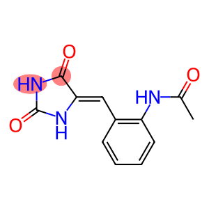 5-[2-(Acetylamino)benzylidene]imidazolidine-2,4-dione