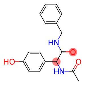 2-Acetylamino-2-(4-hydroxyphenyl)-N-benzylacetamide