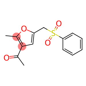 3-Acetyl-5-phenylsulfonylmethyl-2-methylfuran