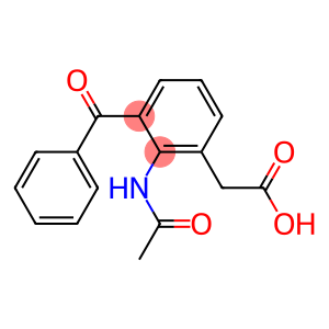 2-Acetylamino-3-benzoylbenzeneacetic acid