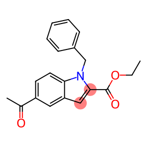 5-Acetyl-1-benzyl-1H-indole-2-carboxylic acid ethyl ester