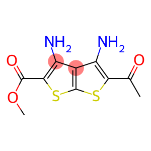 5-Acetyl-3,4-diaminothieno[2,3-b]thiophene-2-carboxylic acid methyl ester