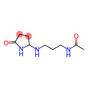 4-[(3-Acetylaminopropyl)amino]butanoic acid 1,4-lactam