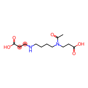 3-[[4-[(Acetyl)(2-carboxyethyl)amino]butyl]amino]propanoic acid