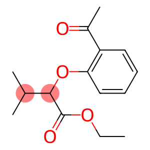 2-(2-Acetylphenoxy)isovaleric acid ethyl ester