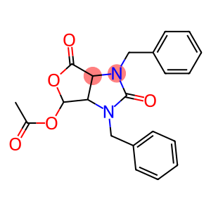 4-Acetyloxy-1,3-dibenzyl-3a,4-dihydro-1H-furo[3,4-d]imidazole-2,6(3H,6aH)-dione