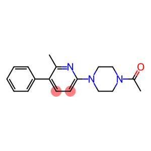 2-(4-Acetylpiperazin-1-yl)-5-phenyl-6-methylpyridine