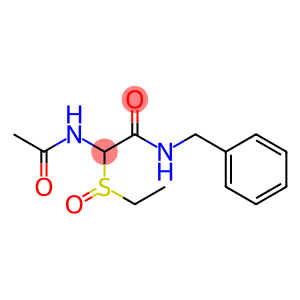 2-Acetylamino-2-ethylsulfinyl-N-benzylacetamide