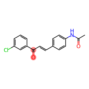 4-Acetylamino-3'-chloro-trans-chalcone